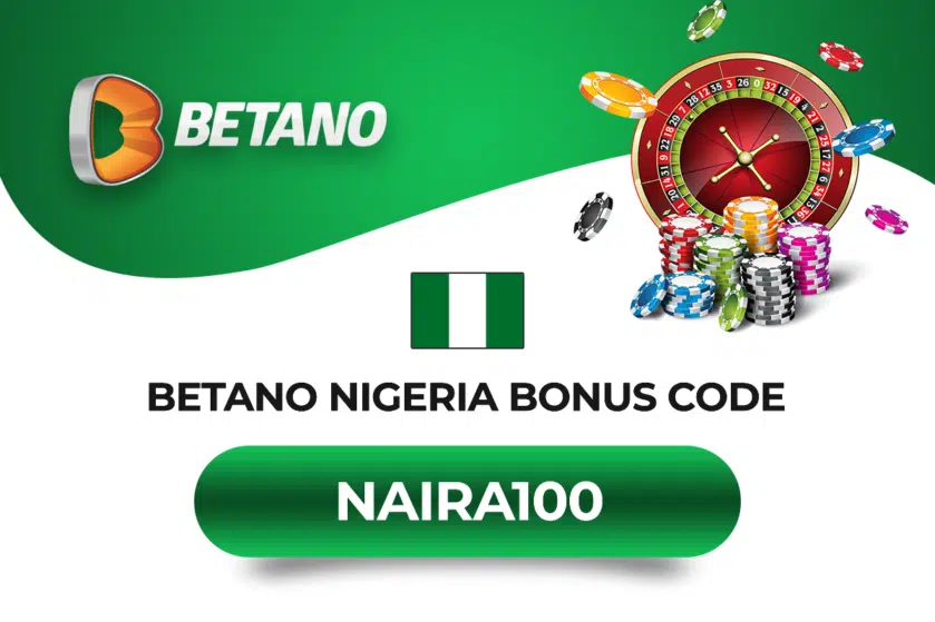 Betano Nigeria bonus code Naira100 for casino and sports betting