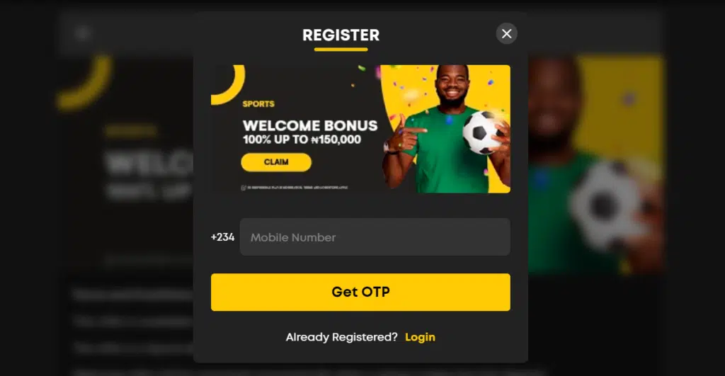 Sky247 Nigeria Register