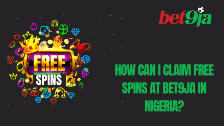 How can I claim free spins at Bet9ja in Nigeria?