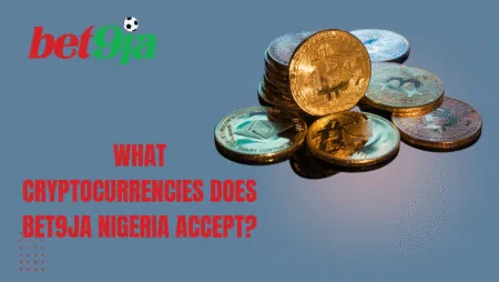 What cryptocurrencies does Bet9ja Nigeria accept?
