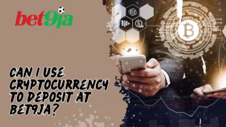 Can I use cryptocurrency to deposit at Bet9ja?