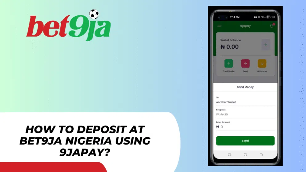 How to deposit at Bet9ja Nigeria using 9jaPay?
