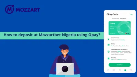 How to deposit at Mozzartbet Nigeria using Opay?