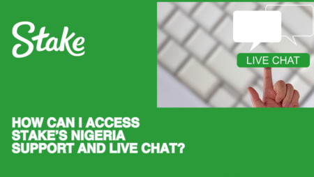 How can I access Stake’s Nigeria support and live chat?