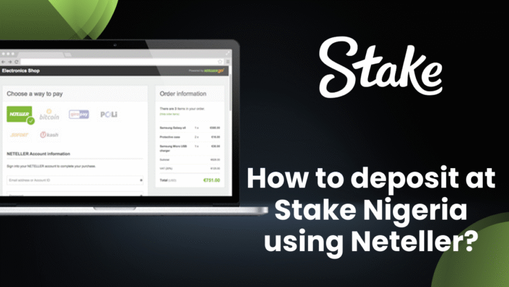 How to deposit at Stake Nigeria using Neteller?
