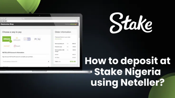 How to deposit at Stake Nigeria using Neteller?