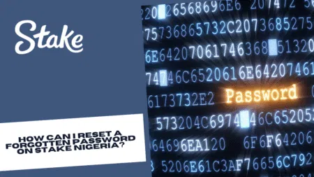 How can I reset a forgotten password on Stake Nigeria?