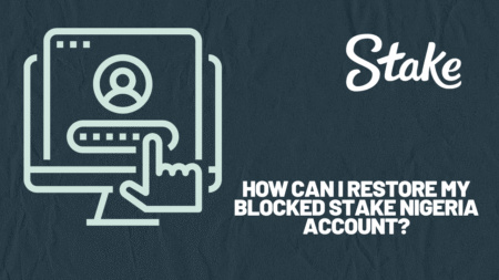 How can I restore my blocked Stake Nigeria account?