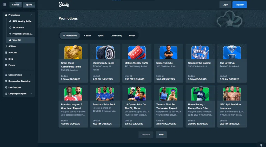 Information about the welcome bonus offered by Stake Nigeria